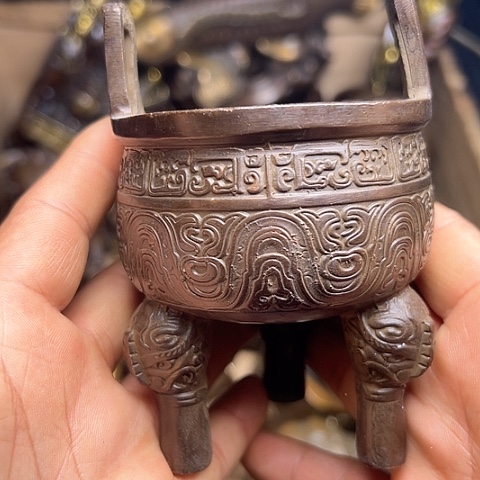 铜制文玩把玩物件