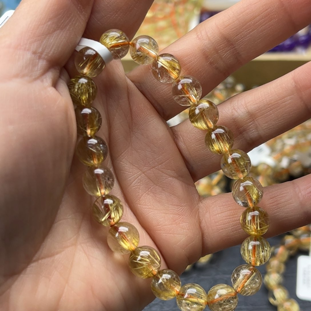 水晶手链未镶嵌M**o天然