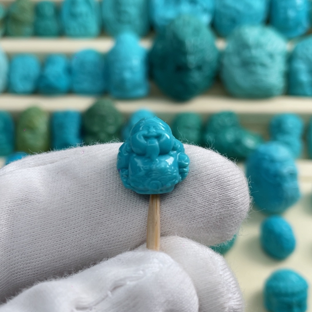 绿松石颈饰未镶嵌卡12.5-13