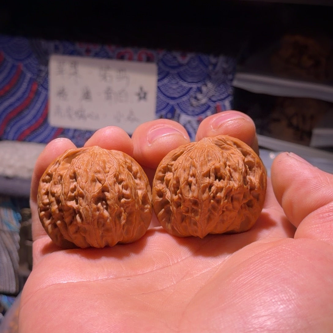 文玩核桃吊坠39全品磨盘