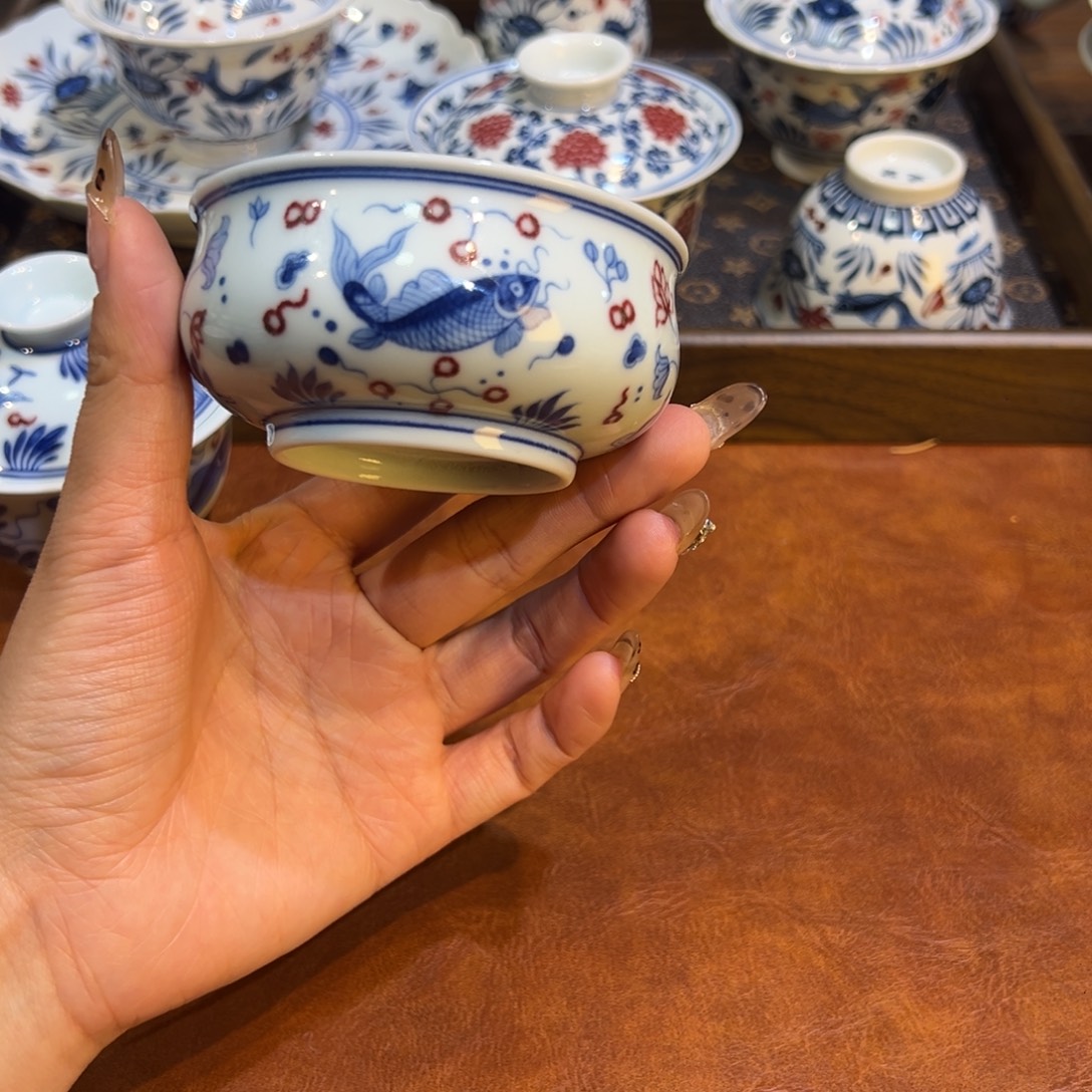 景德镇陶瓷手工手绘