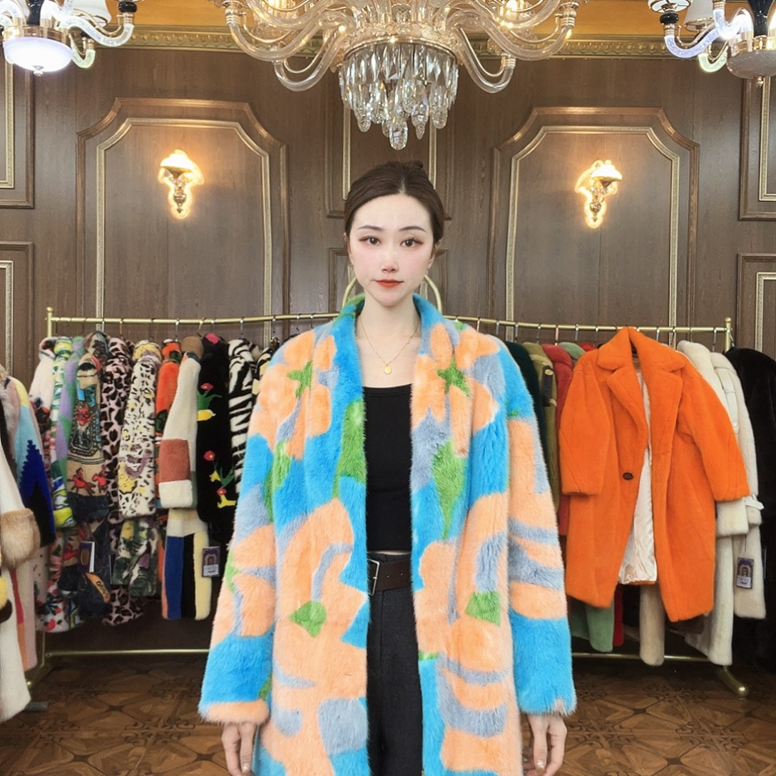 貂皮大衣时尚潮流