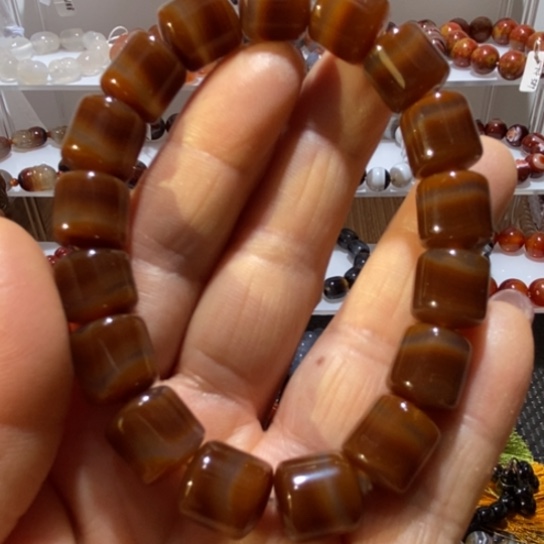 玛瑙/玉髓未镶嵌手链