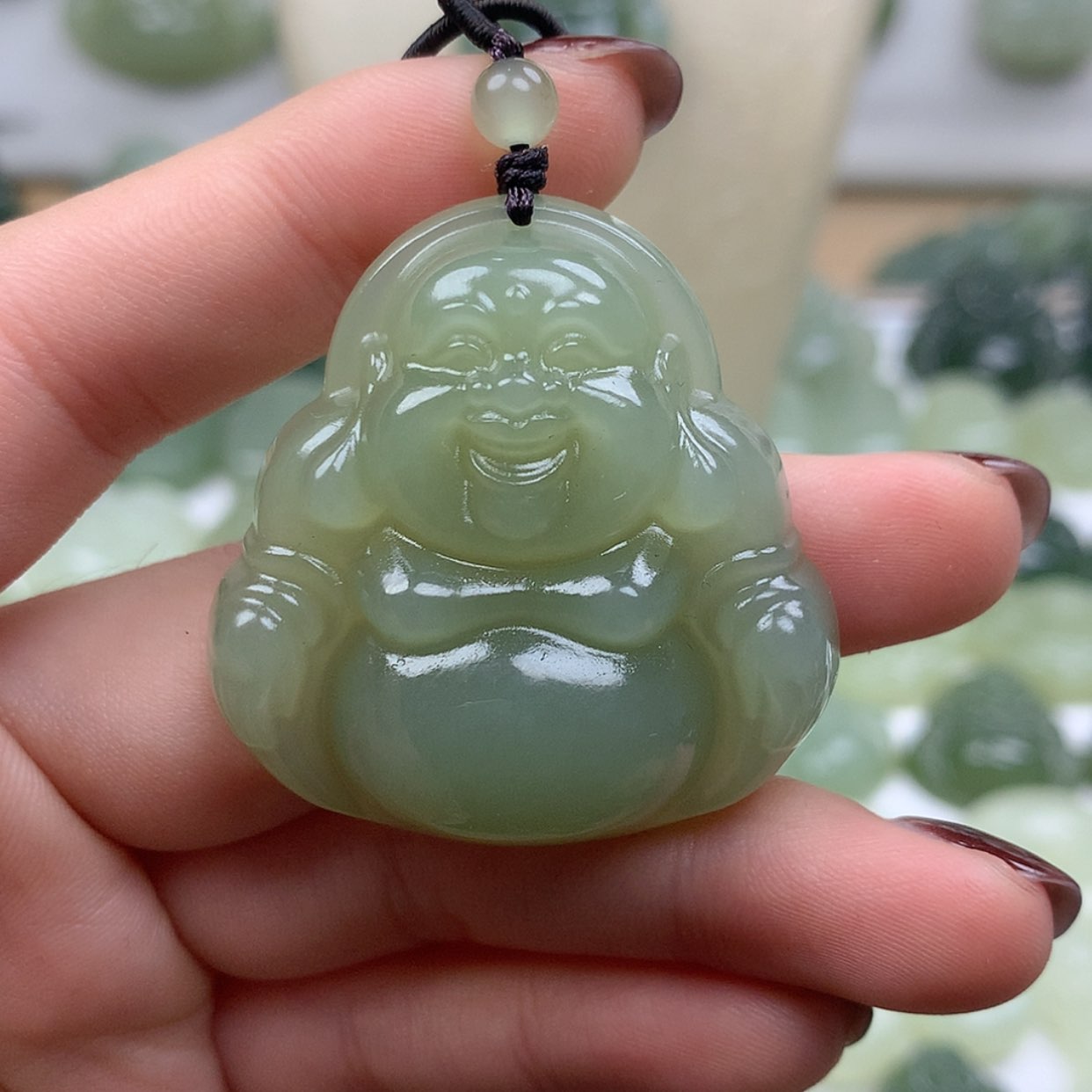 【闪购商品】颈饰未镶嵌和田玉三*