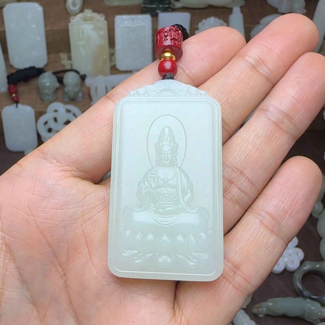 和田玉挂件未镶嵌