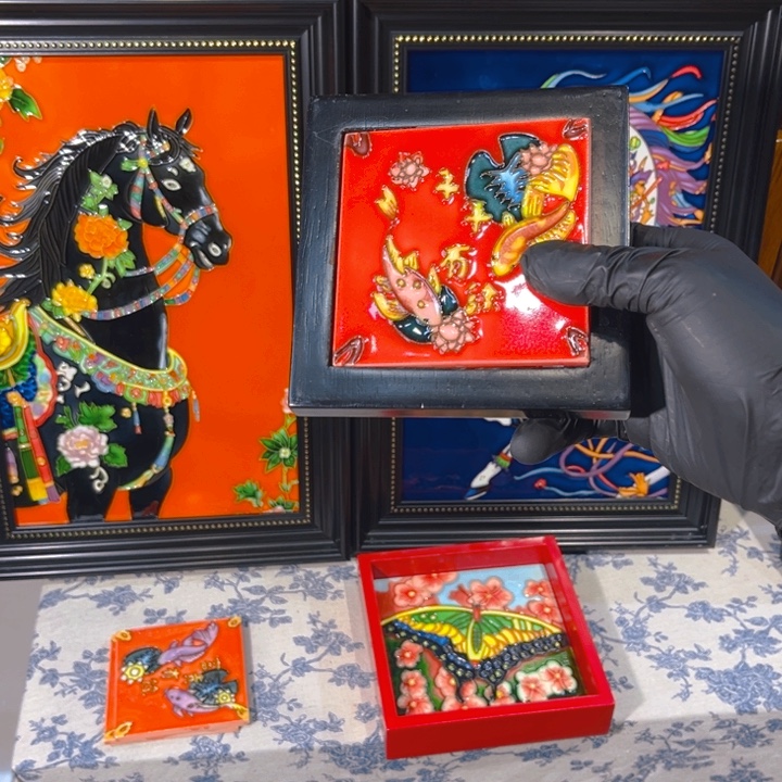 陶瓷瓷板画艺术作品