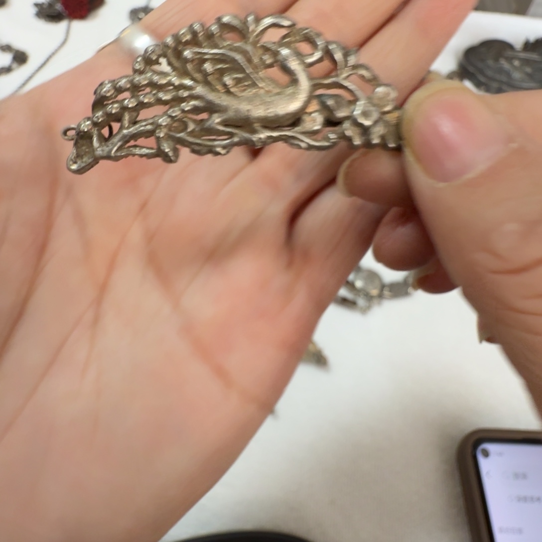 B***蓓足银老银饰品专拍