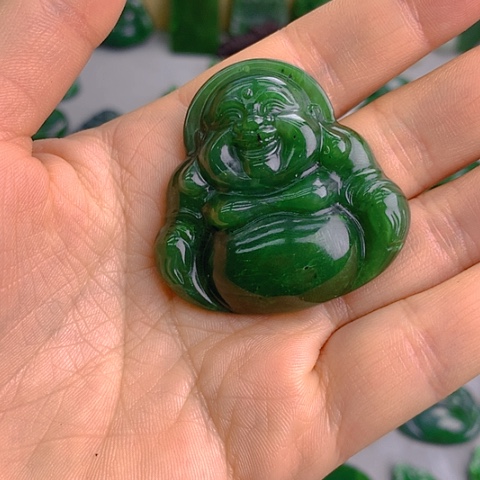 未镶嵌和田玉挂件诗*大佛公