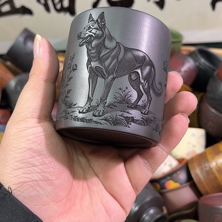 茶杯紫砂全手工紫砂主人杯