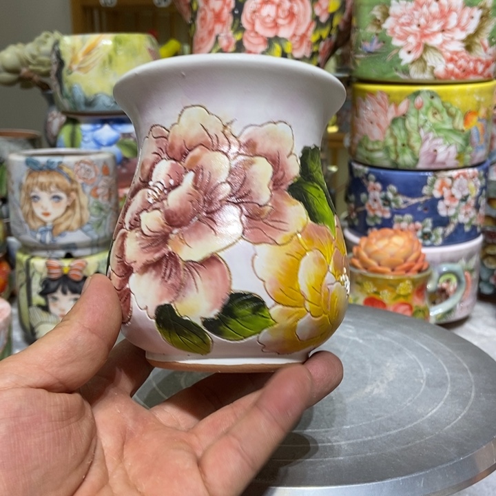 景德镇艺术手绘作品