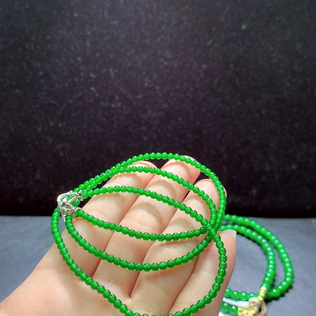 翡翠手链未镶嵌项链