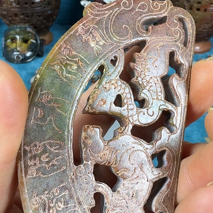 和田玉（糖玉）未镶嵌挂件