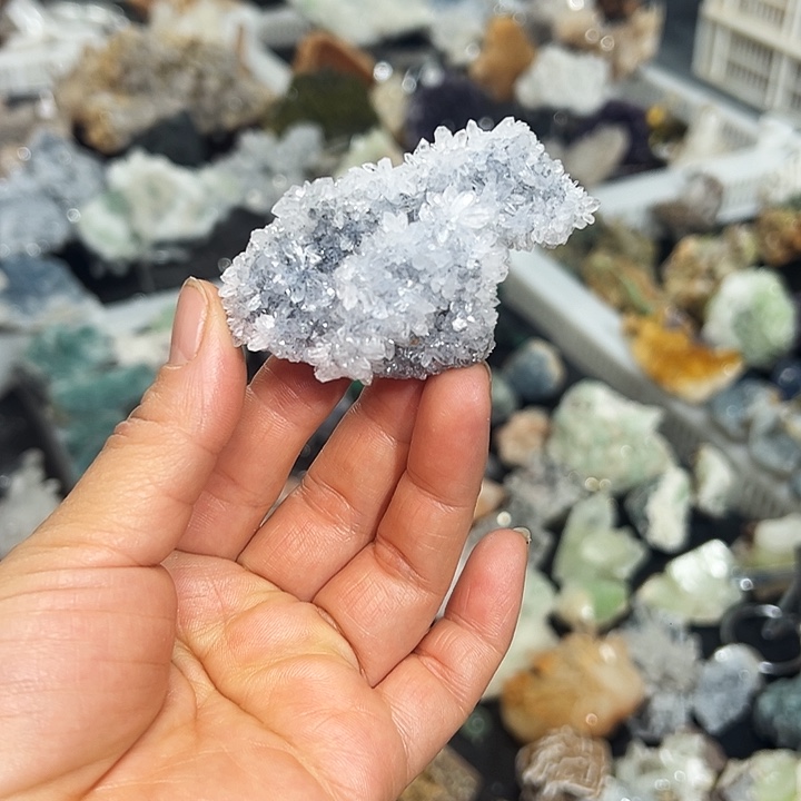 紫晶珠宝半成品银S925镶嵌