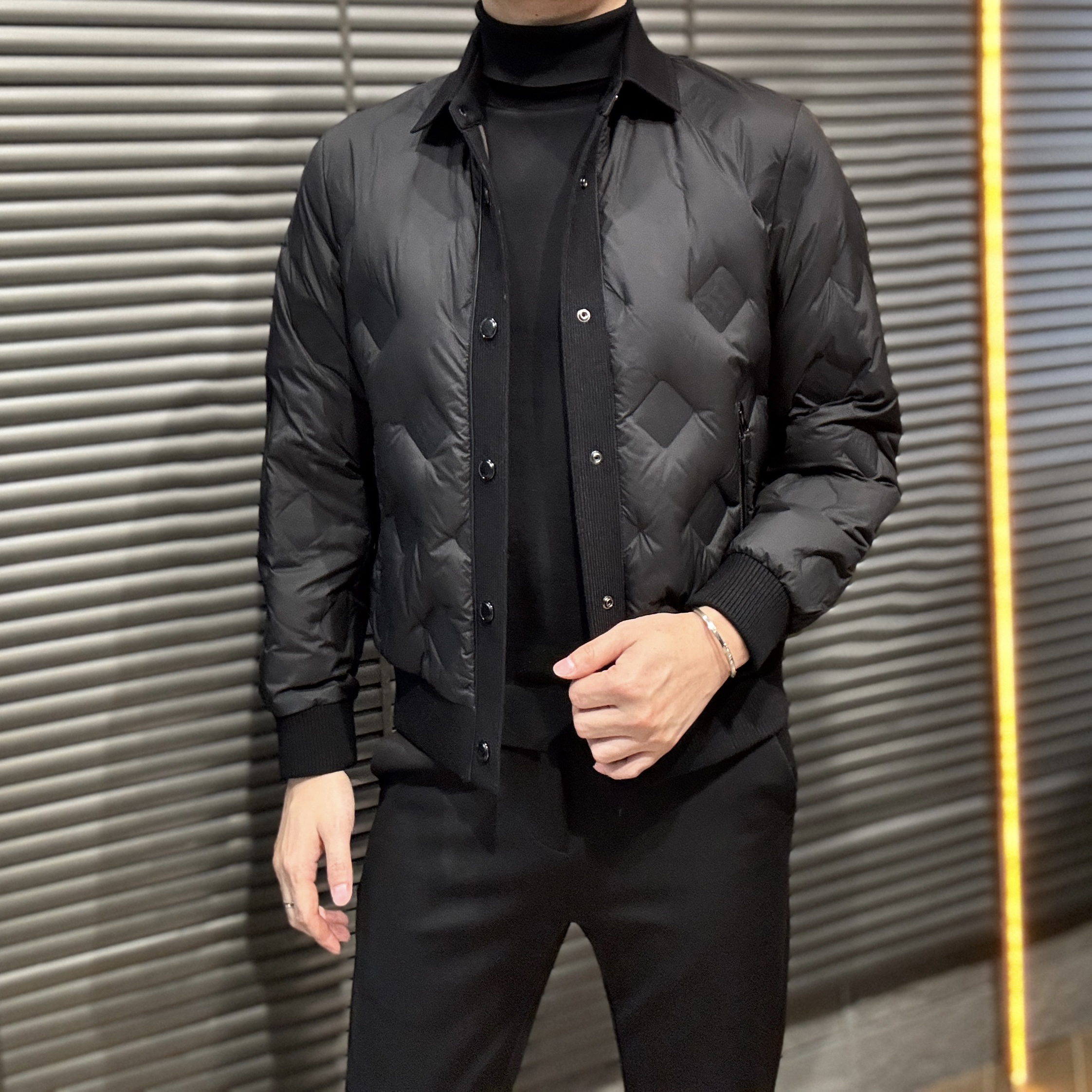 小雨男装｜冬季·高奢9739定制欧货时装羽绒服H