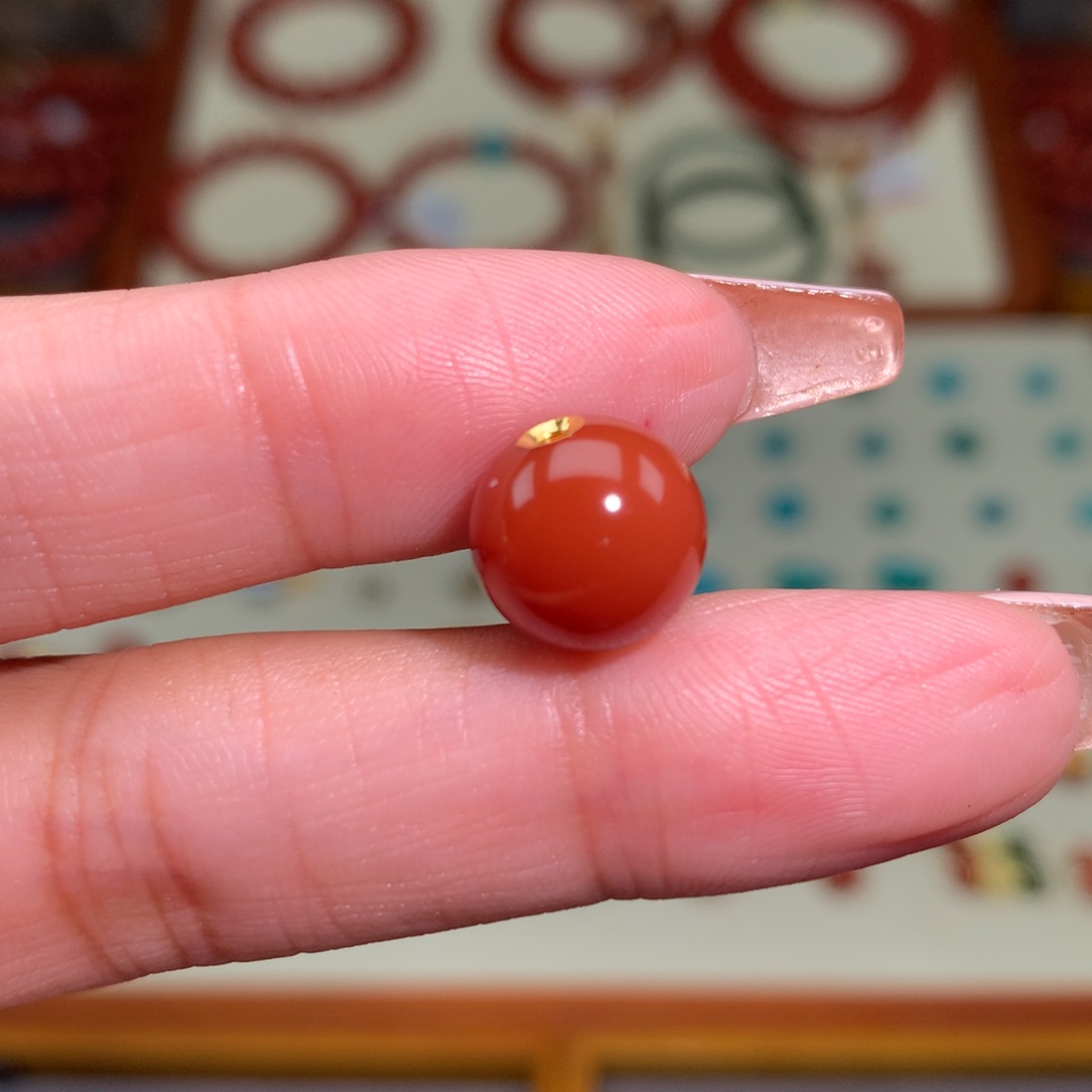 南红玛瑙颈饰未镶嵌