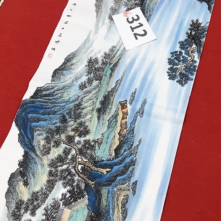 国画本人纯手绘手绘作品