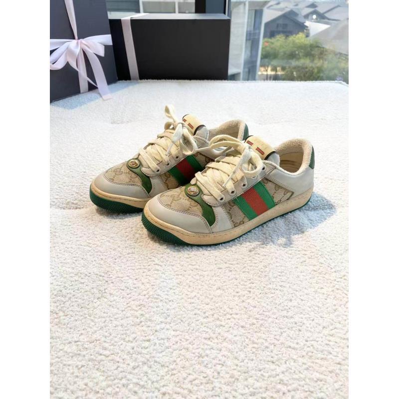 95新 GUCCI/古驰  yy1329 Screener系列脏脏鞋 35.5码