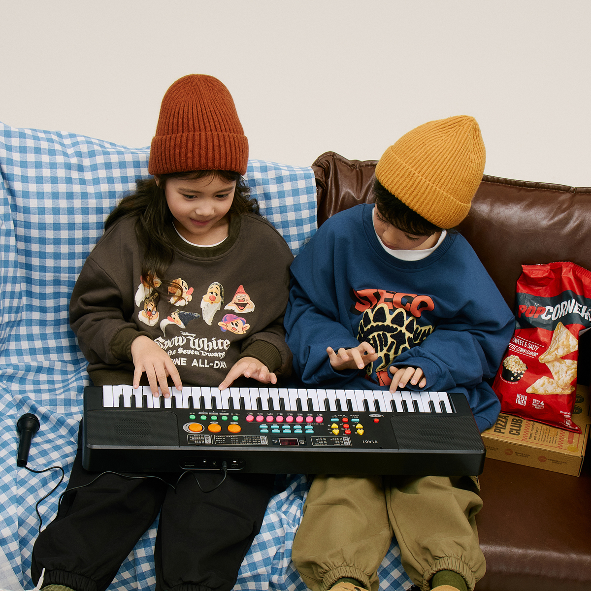 【加绒/不加绒款】两色卡通卫衣毛巾绣童装儿童上衣打底衫秋冬新