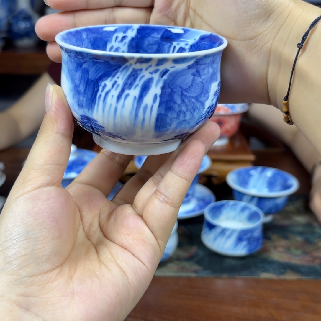 国一王老师手绘山水