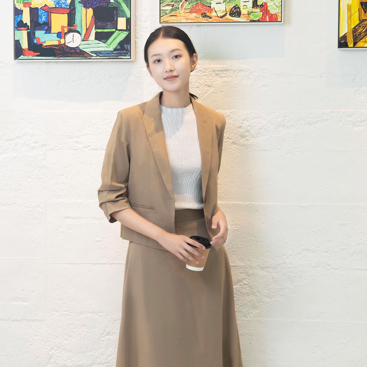 FALEMIG-萝家西装外套T00800