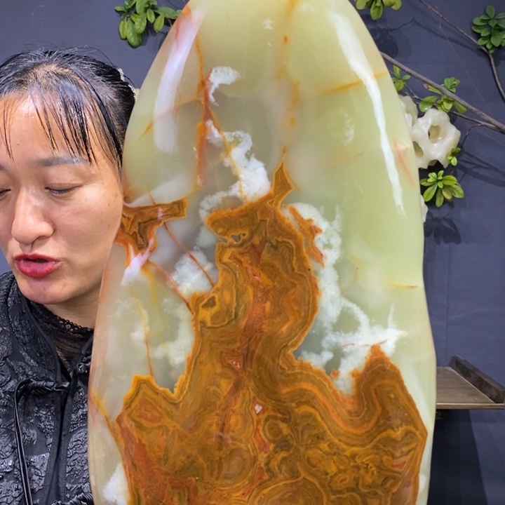 石材精品古青石摆件