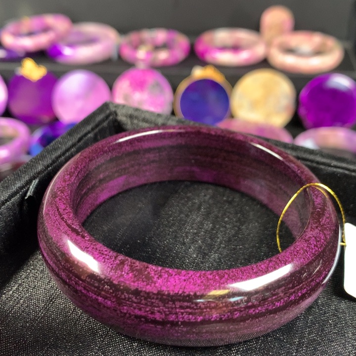 苏纪石（舒俱来）手镯未镶嵌