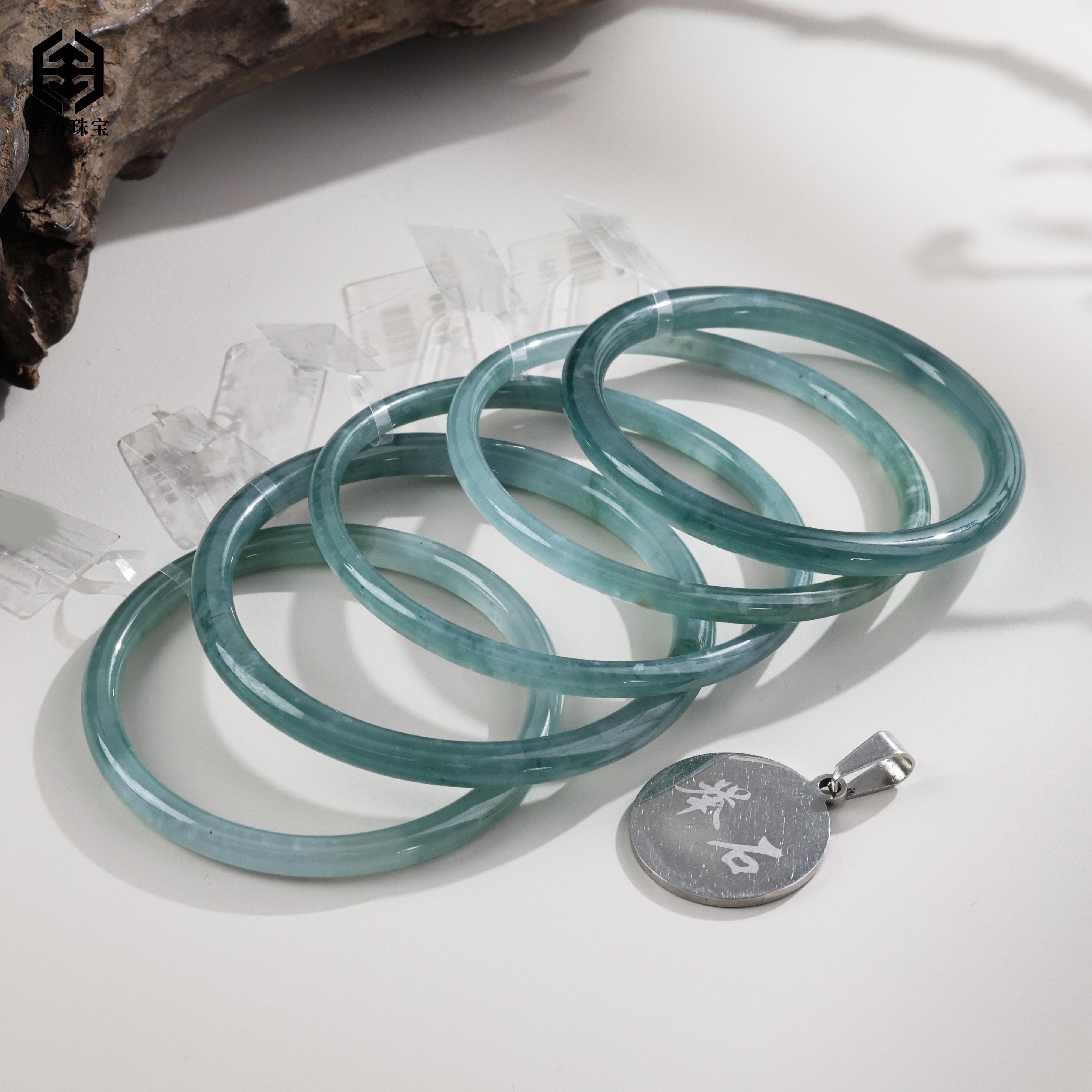 【举石珠宝】T1122-0127-168翡翠手镯（一件/多样性发/自选）Z