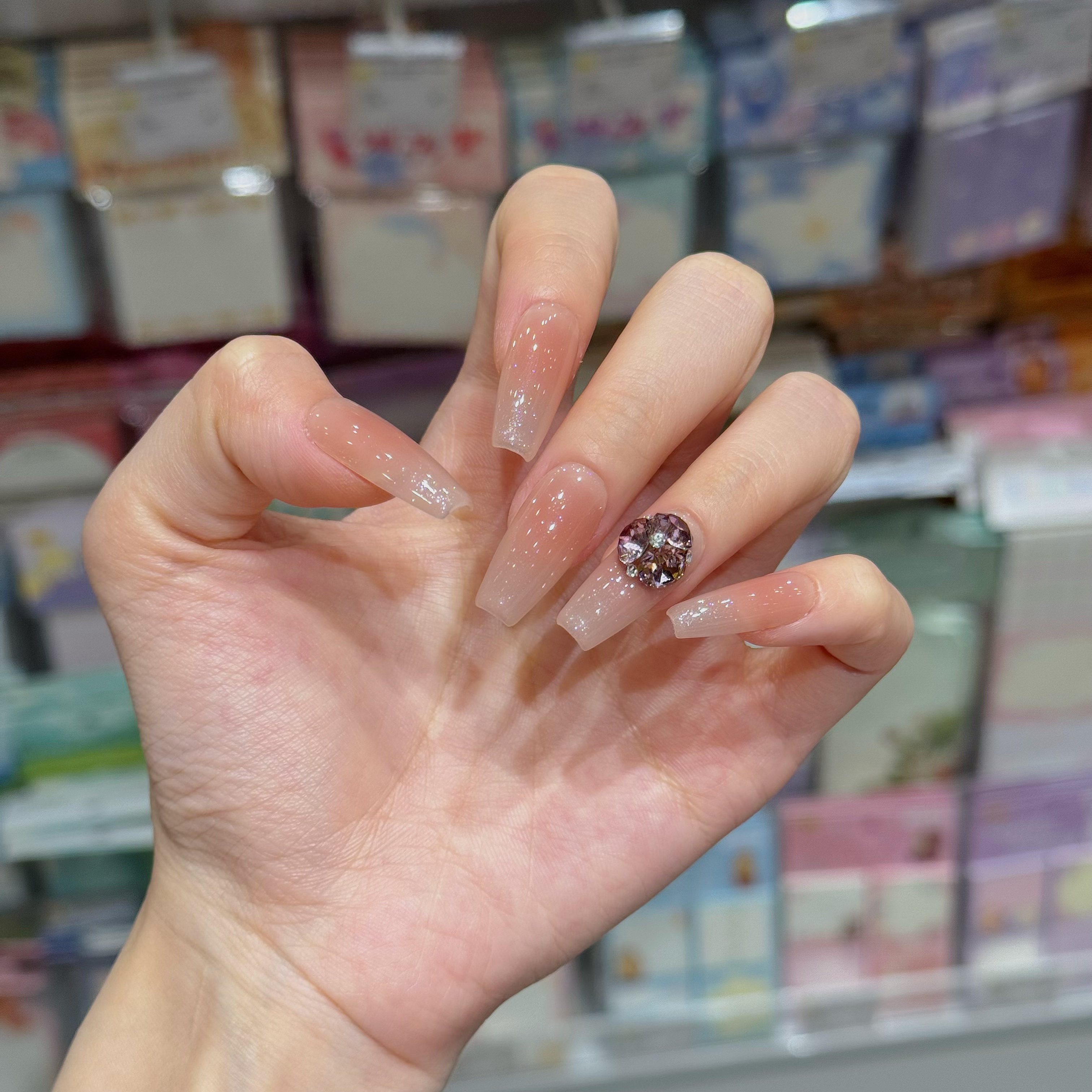 丹蜜琳 现货【遇见】 全华款 纯手工轻奢高级穿戴甲