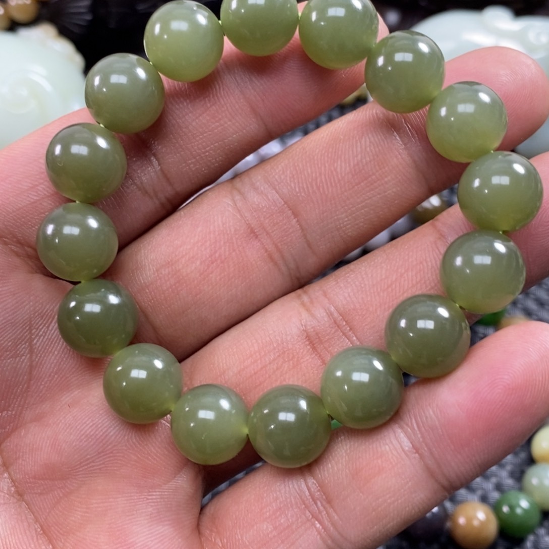 和田玉手链未镶嵌