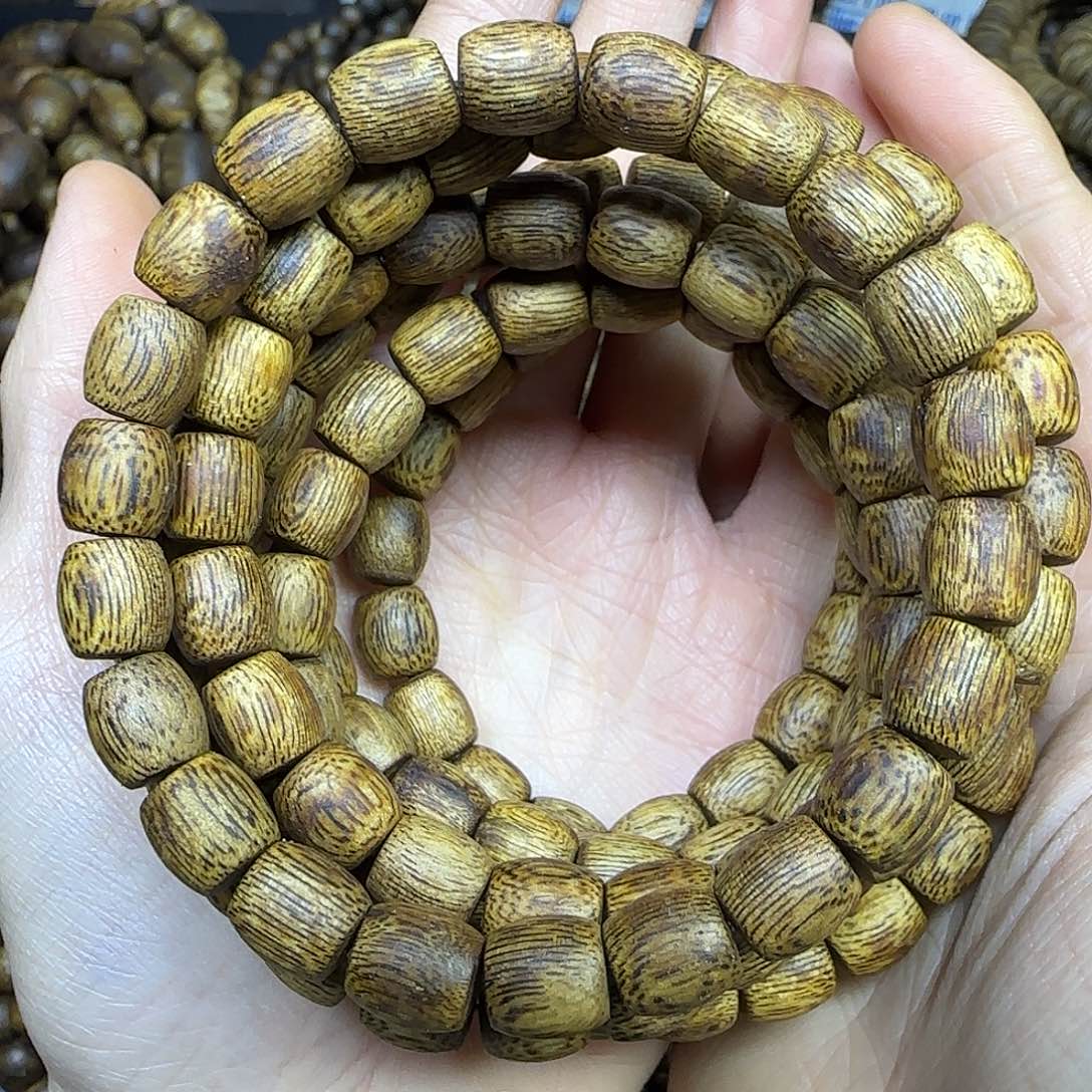 沉香碎屑沉香+0.8鼓珠单圈5克加多样性发一