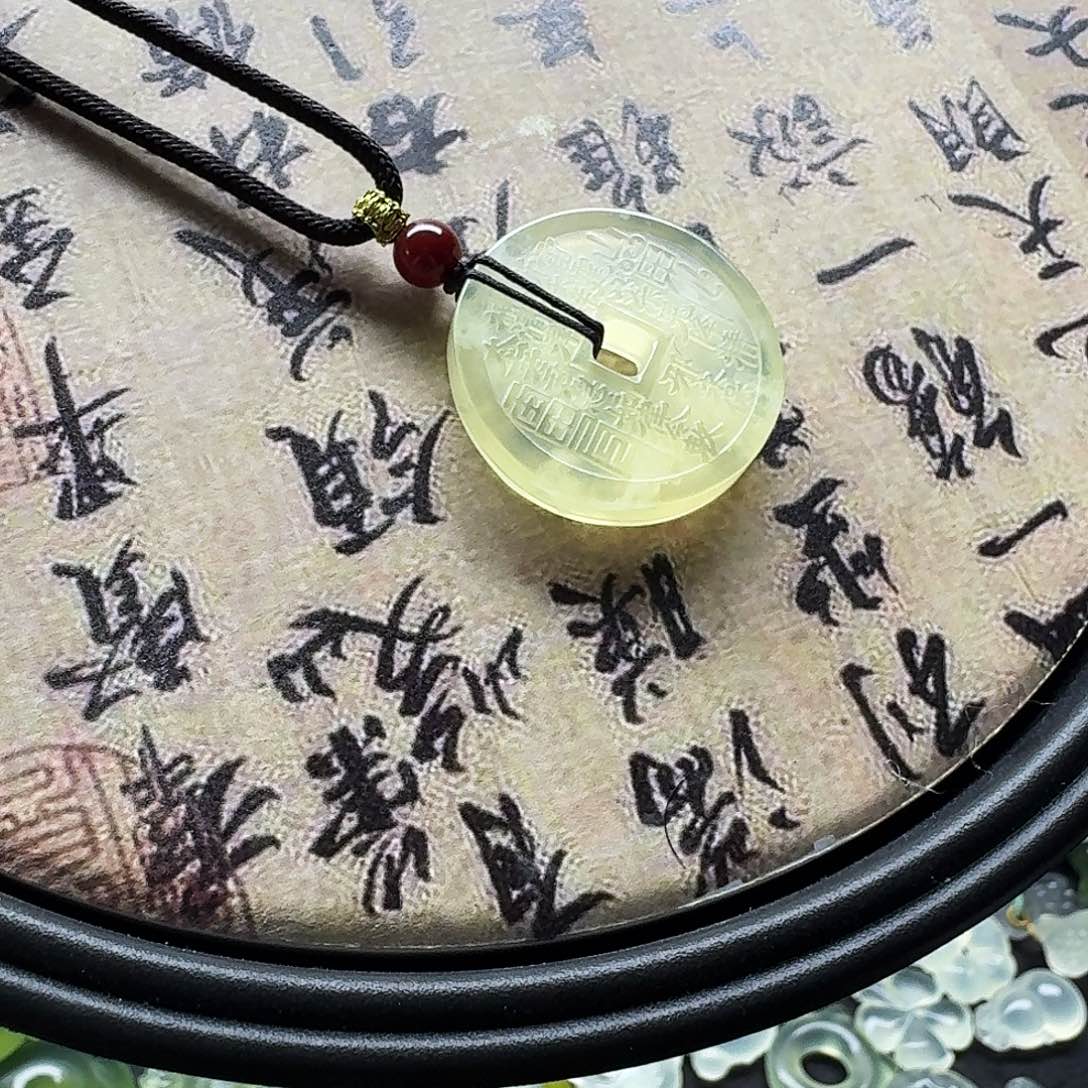 合金蛇纹石玉颈饰