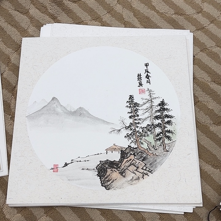 国画花鸟的翅膀和翅膀是