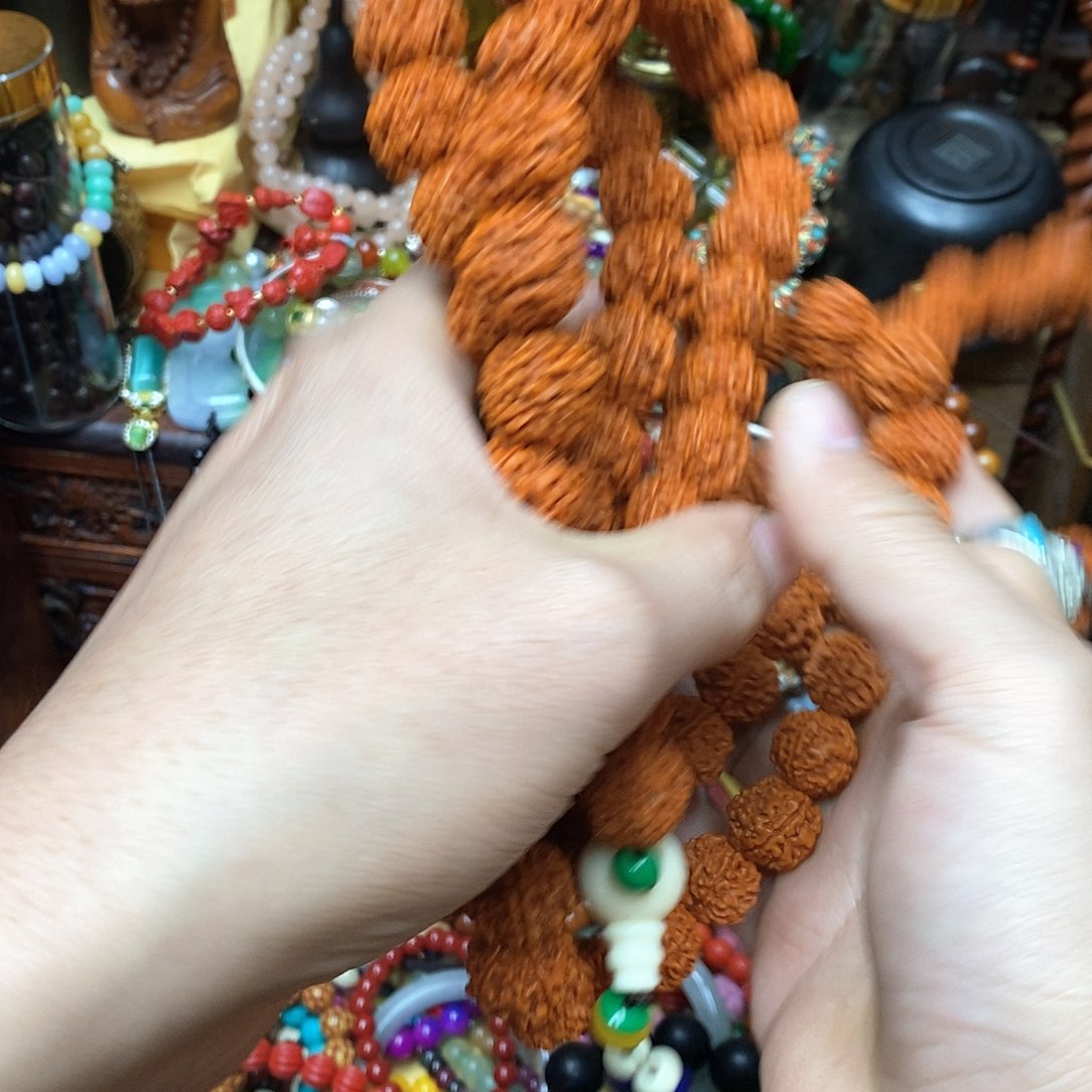 滴血莲花菩提吊坠