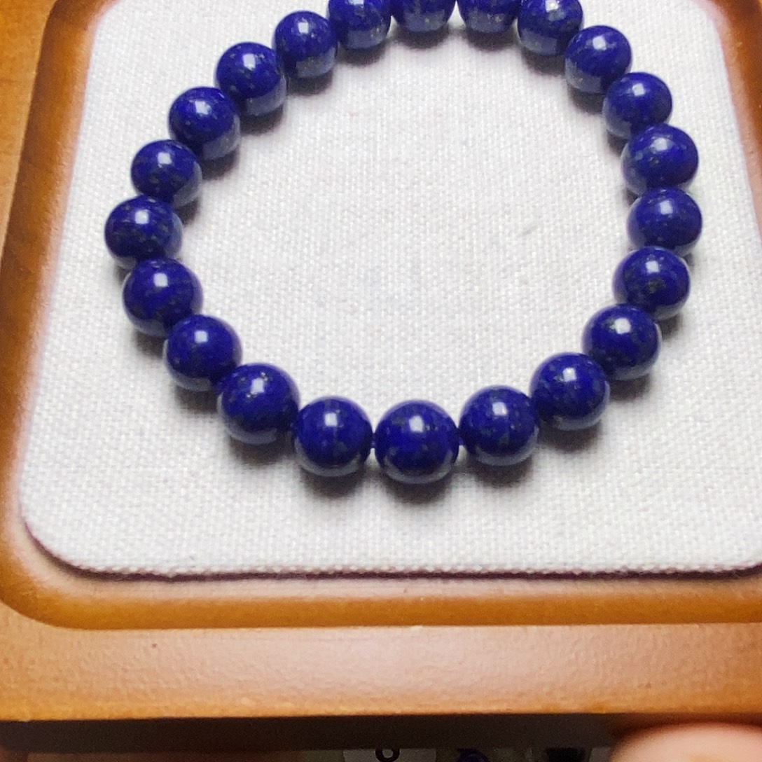 未镶嵌青金石手链8mm天然青金石手链