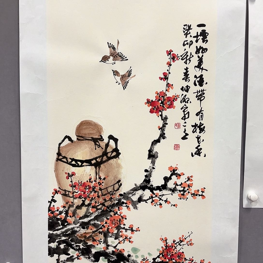 国画国画纯手绘作品请放心去藏