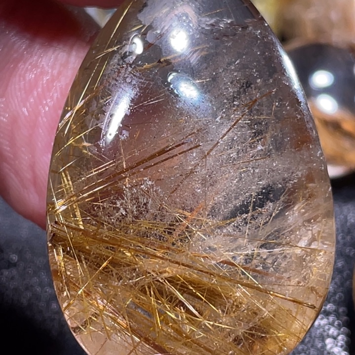 星***果未镶嵌颈饰发晶钛晶