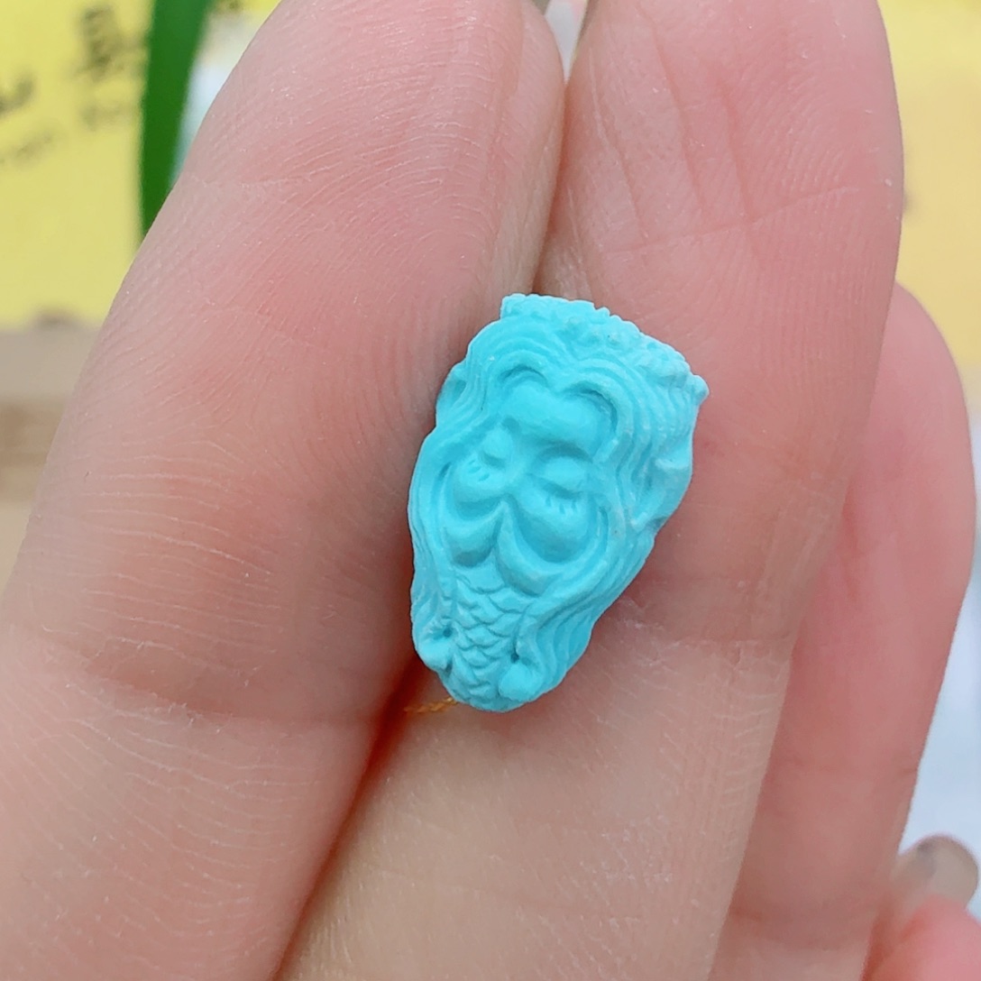 未镶嵌绿松石珠宝奇石