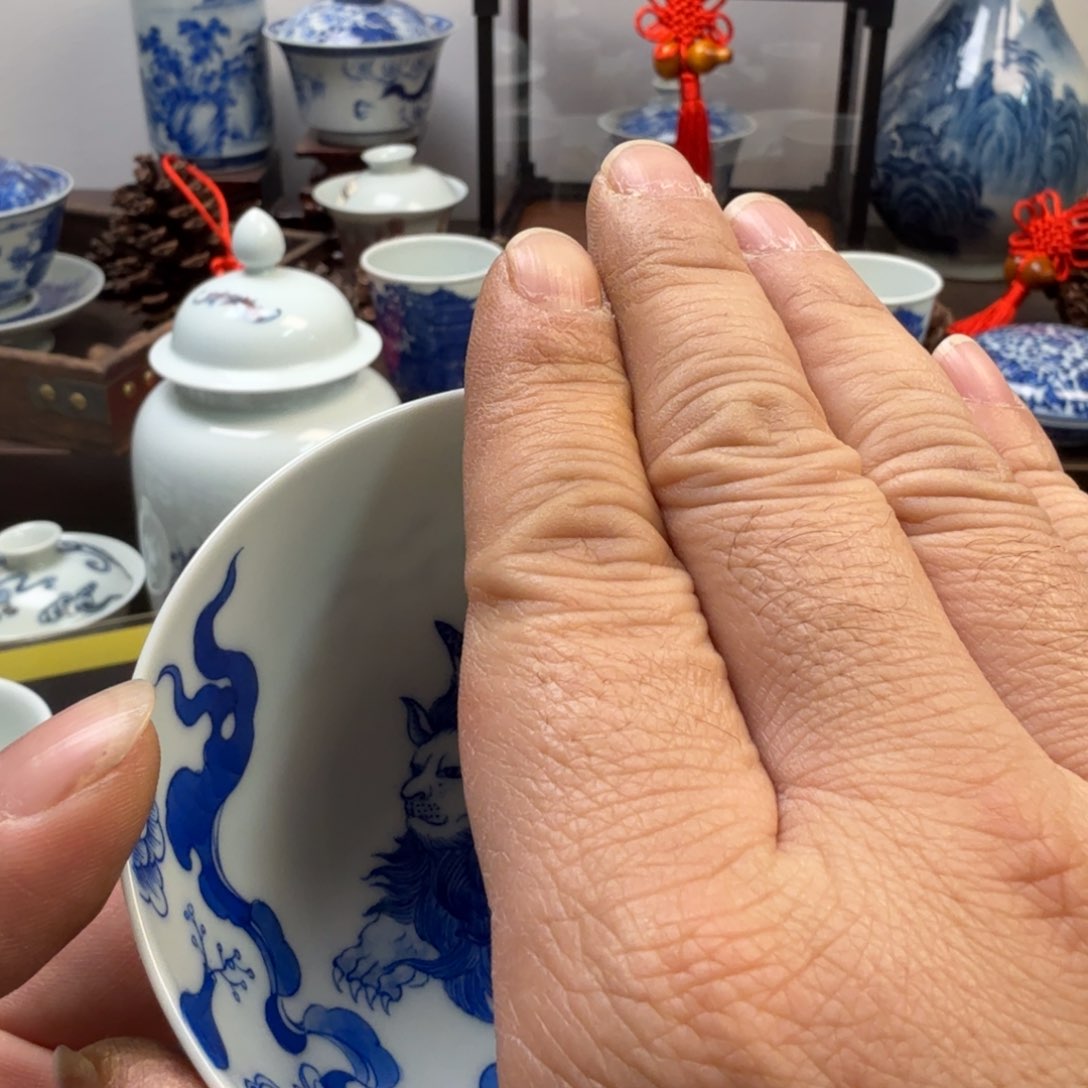 现代景德镇全手工全手绘茶器