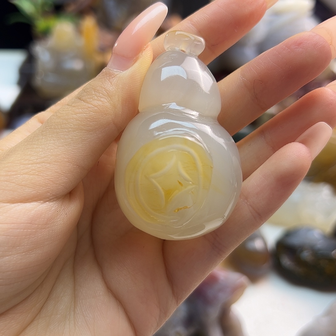 玛瑙/玉髓合金颈饰