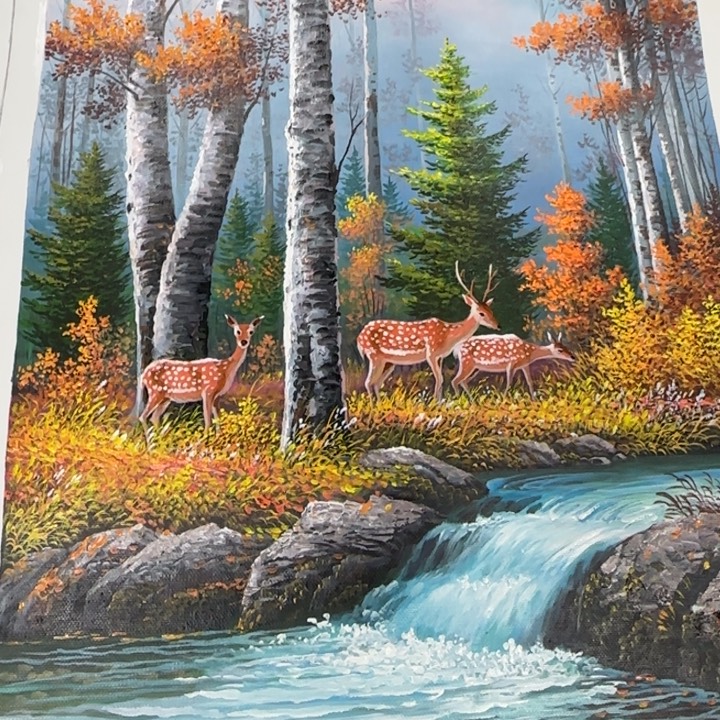 油画花花和你一起玩的