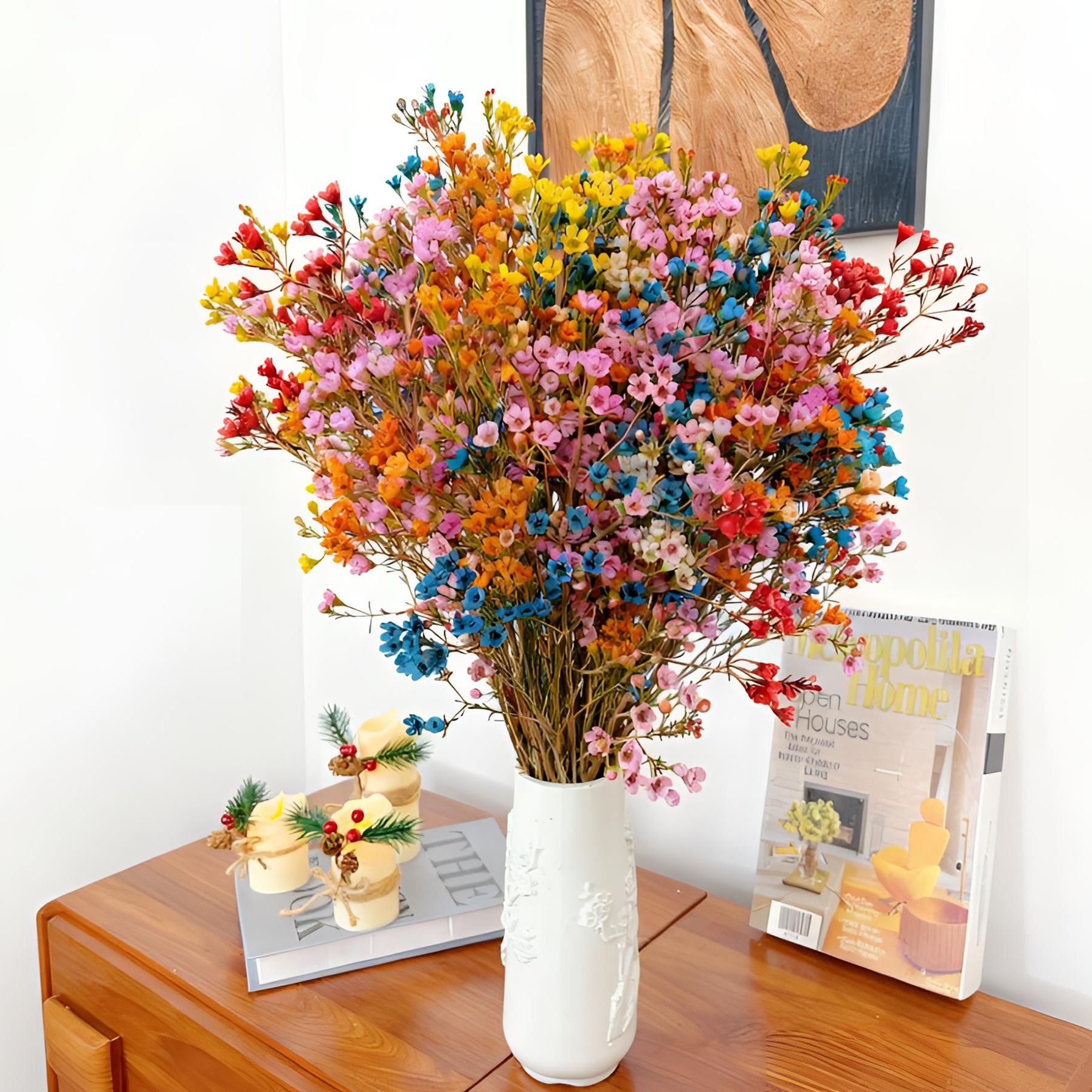 【送花瓶】澳洲进口年宵腊梅 鲜切枝 可制作干花 花期长 家居插花