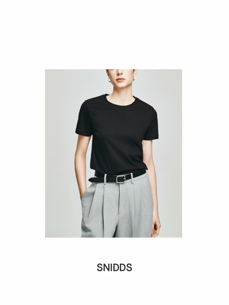 8/9 女士  凉感液氨匹马圆领短袖T恤
