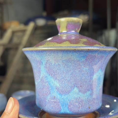 用***2摆件陶犊泉钧窑作品欣赏
