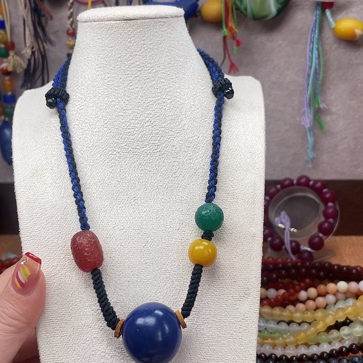 玛瑙/玉髓未镶嵌颈饰