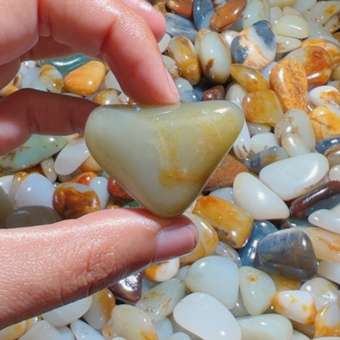 和田玉（糖玉）手链未镶嵌35