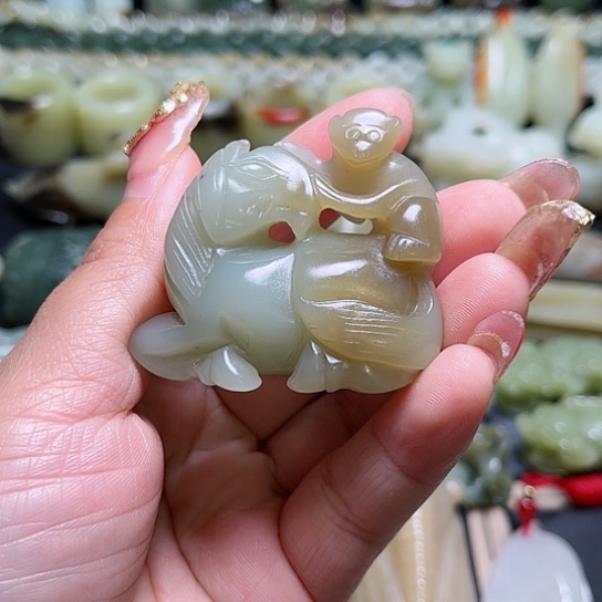 【闪购商品】和田玉吊坠(不含链)未镶嵌