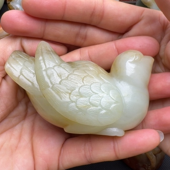 和田玉挂件未镶嵌用****6