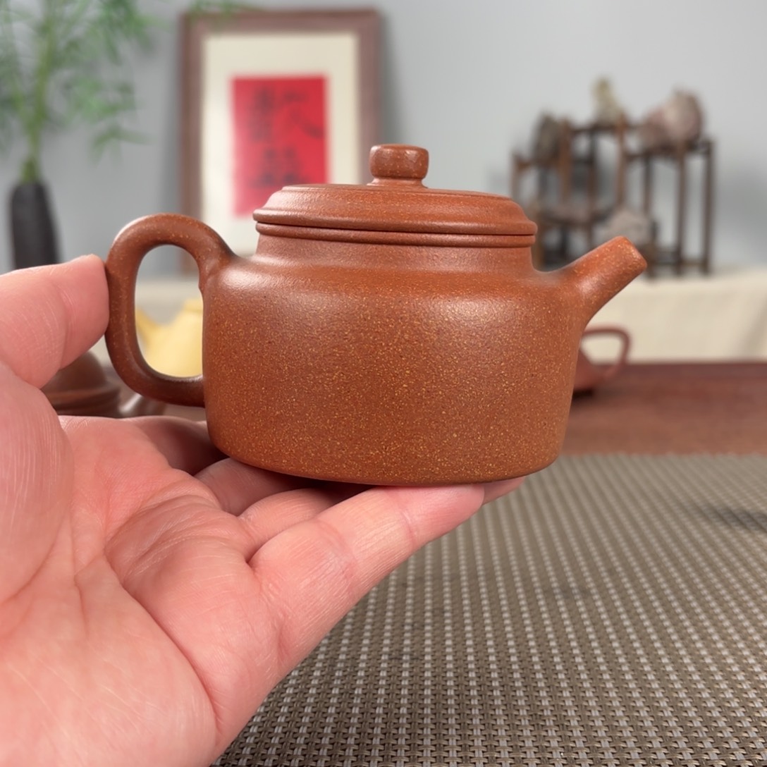 紫砂茶壶黄龙山原矿紫砂壶