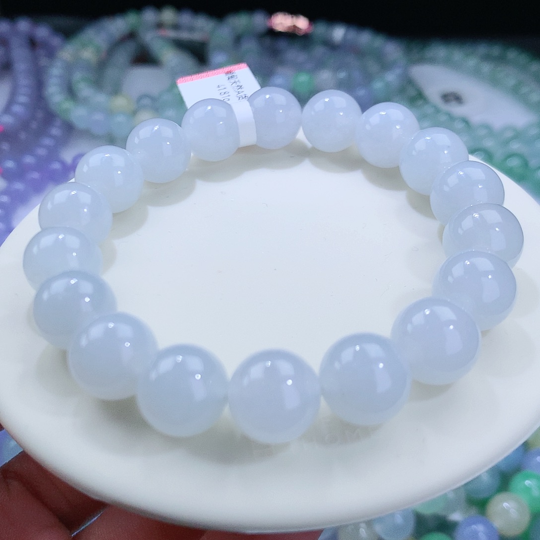 翡翠手链未镶嵌卡11