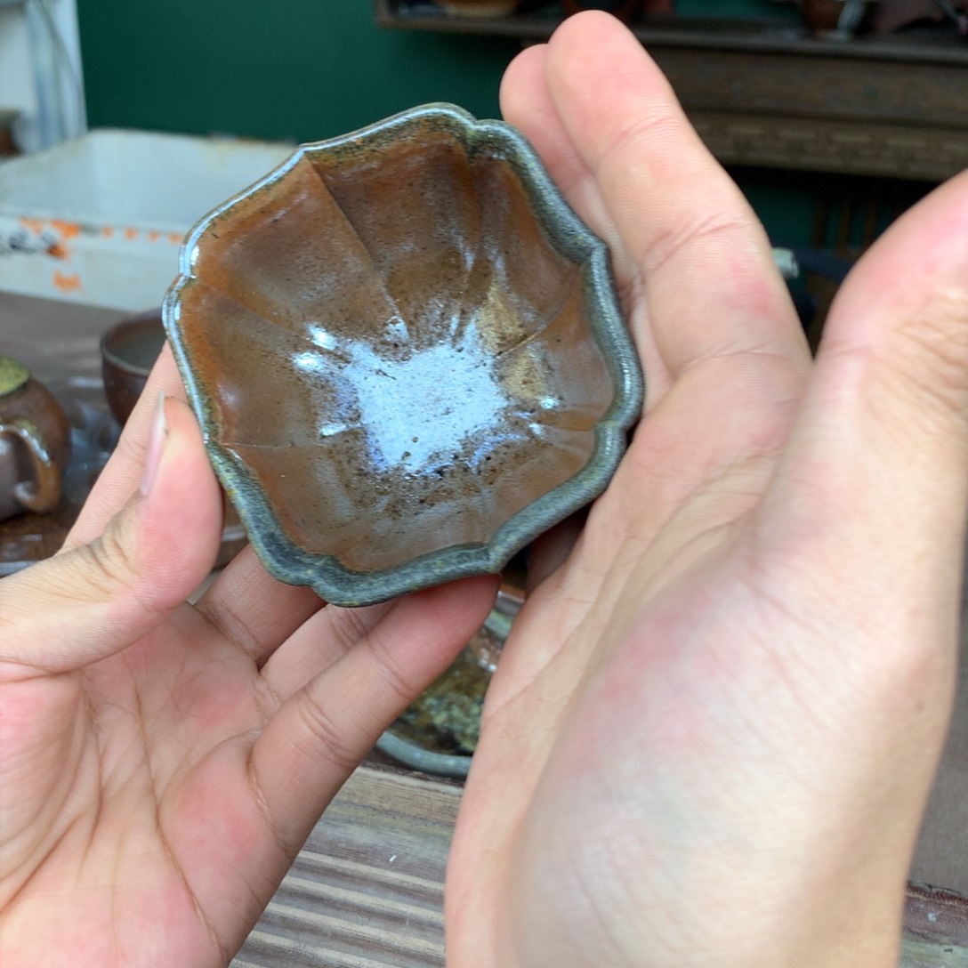 紫砂柴烧纯自然柴烧